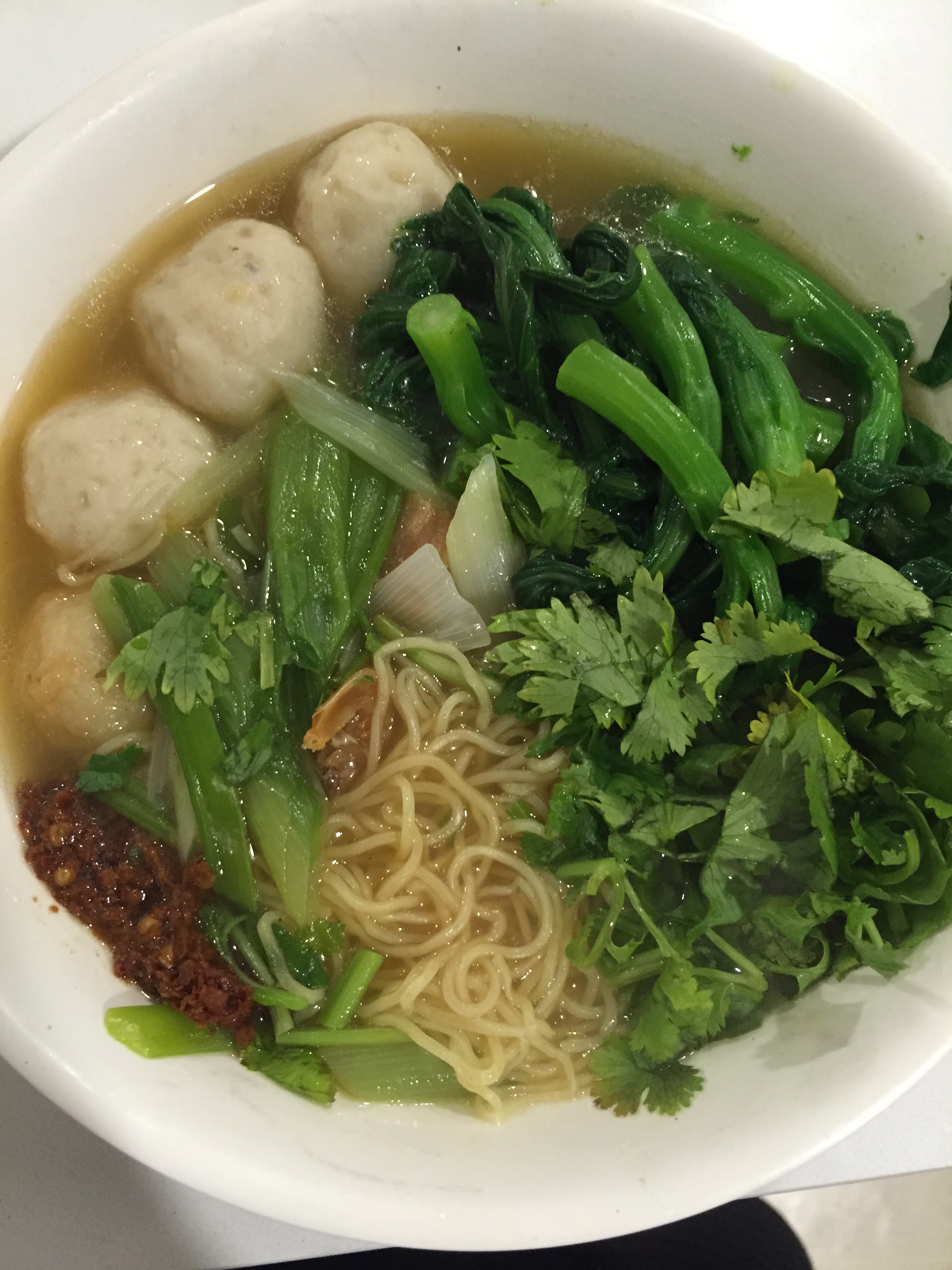 Hong Kong Style Fish Ball Noodle Soup